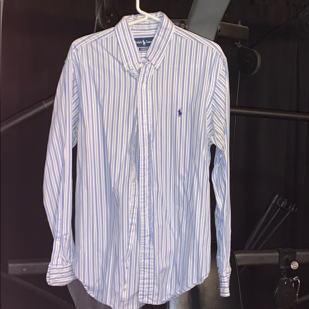 Mens Polo Ralph Lauren button up size medium